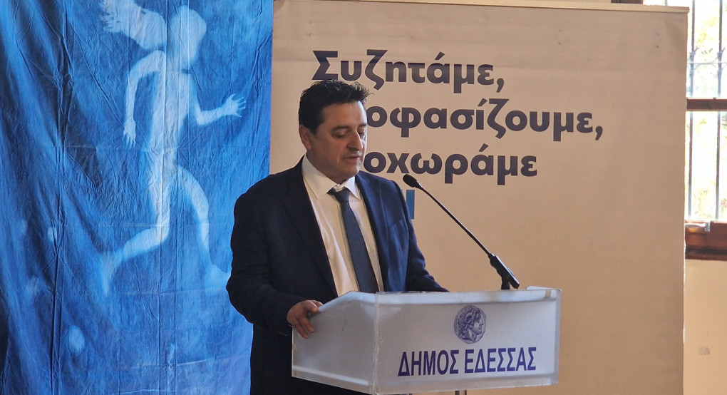 Γιάννης Τσεπκεντζής: Ηγετική εμφάνιση και δυναμική διεκδίκηση για το νέο γήπεδο και την αξιοποίηση των στρατοπέδων στην Έδεσσα