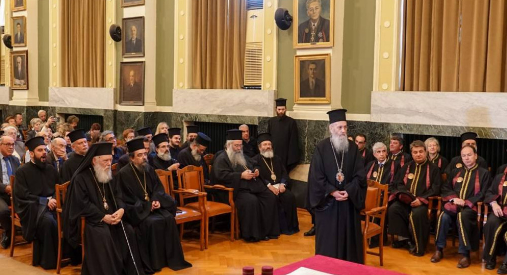 Μητροπολίτης Ναυπάκτου Ἱερόθεος: Ἐπίτιμος Διδάκτωρ τῆς Θεολογικῆς Σχολῆς ΑΠΘ