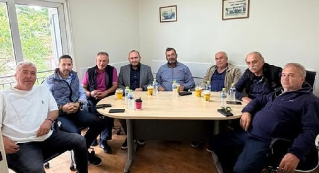 Λάκης Βασιλειάδης:  Συνάντηση με τον ΤΟΕΒ Έδεσσας