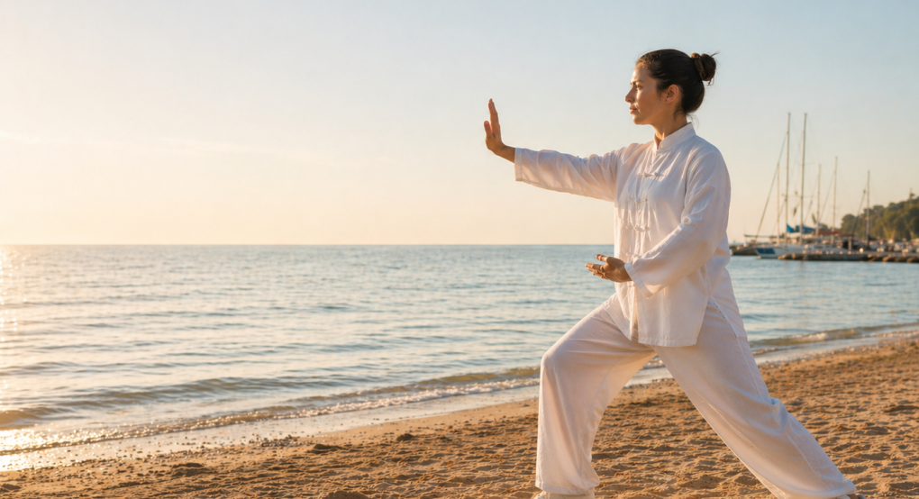 O Δήμος Καλαμαριάς διοργανώνει δωρεάν μαθήματα Τάι Τσι δίπλα στη θάλασσα