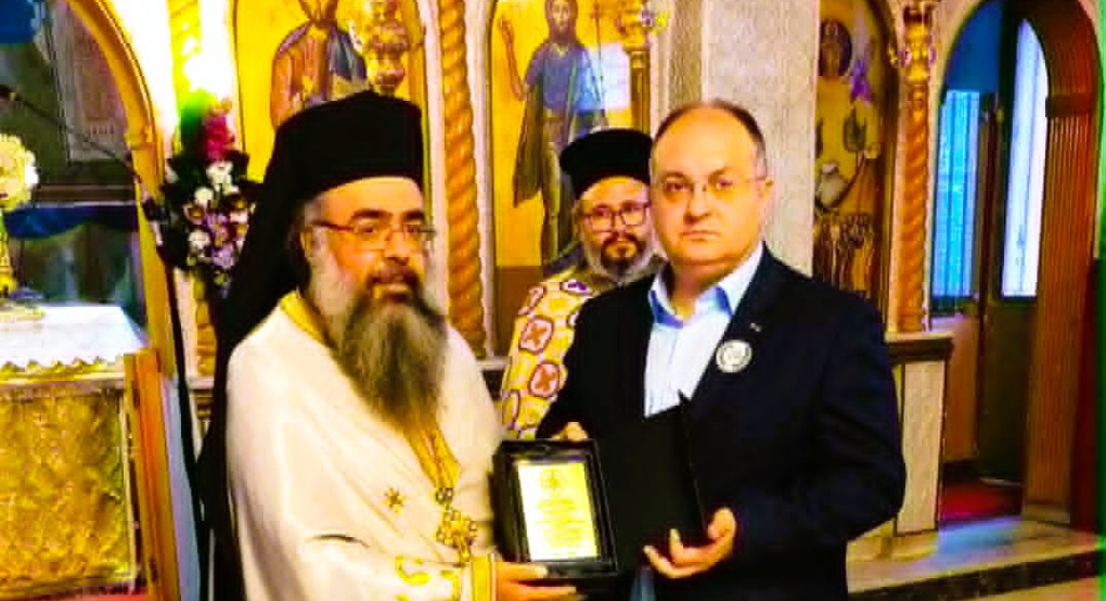 Το Εκκλησιαστικό Συμβούλιο του Ιερού Ναού Ισώματος τίμησε τον Δήμαρχο Κιλκίς