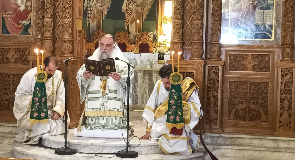 Ο εορτασμός της Πεντηκοστής στην Αριδαία και στον Ιερό Ναό Αγίων Νικάνδρου και Ιωαννικίου