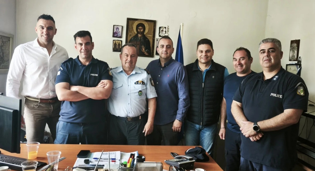 Η Ένωση Αξιωματικών Ελληνικής Αστυνομίας Κεντρικής Μακεδονίας στο Α.Τ. Θερμαϊκού - Παράδοση υλικοτεχνικού εξοπλισμού
