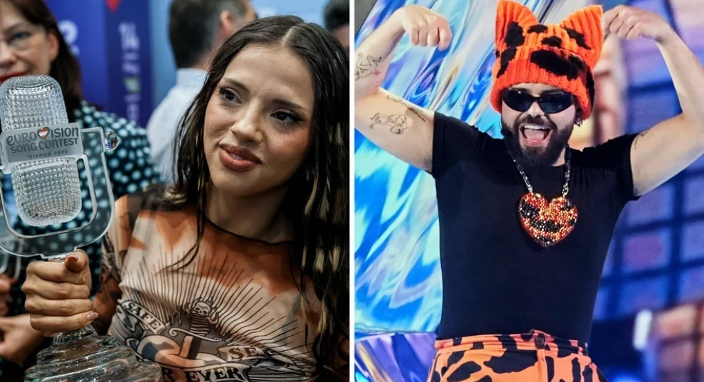 Eurovision 2026: Αποθέωση για τη νικήτρια Ντάρα στη Σόφια – Συγκινητική επιστροφή για τον Ακύλα στην Αθήνα