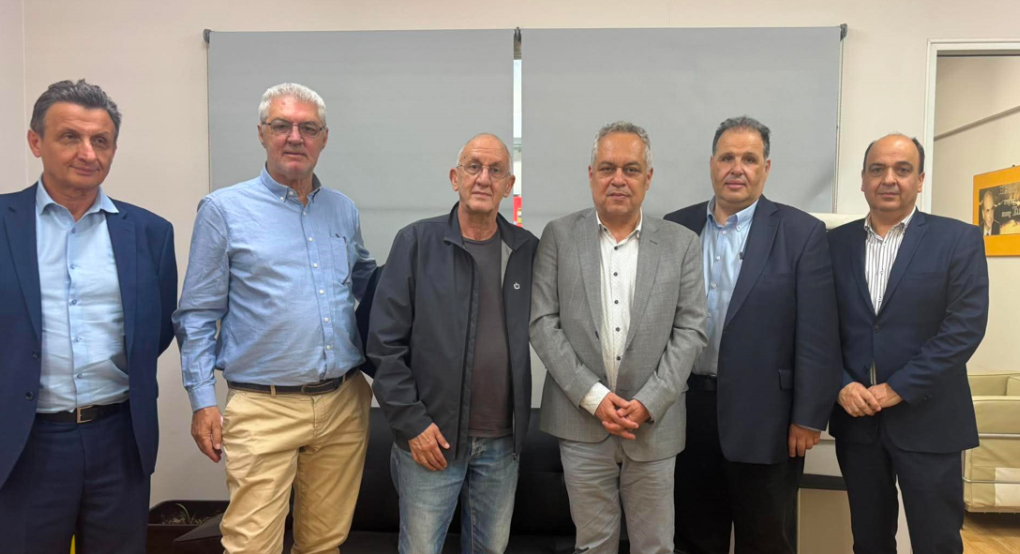 Συνάντηση μελών του Δ.Σ. της Ε.Ι.Ε.Τ. με τον Γραμματέα Επικοινωνίας του ΠΑΣΟΚ