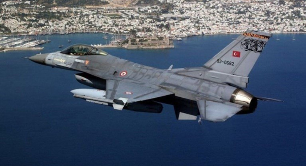 Ζεύγος τουρκικών μαχητικών πέταξε πάνω από τη Ρω και τη Στρογγύλη