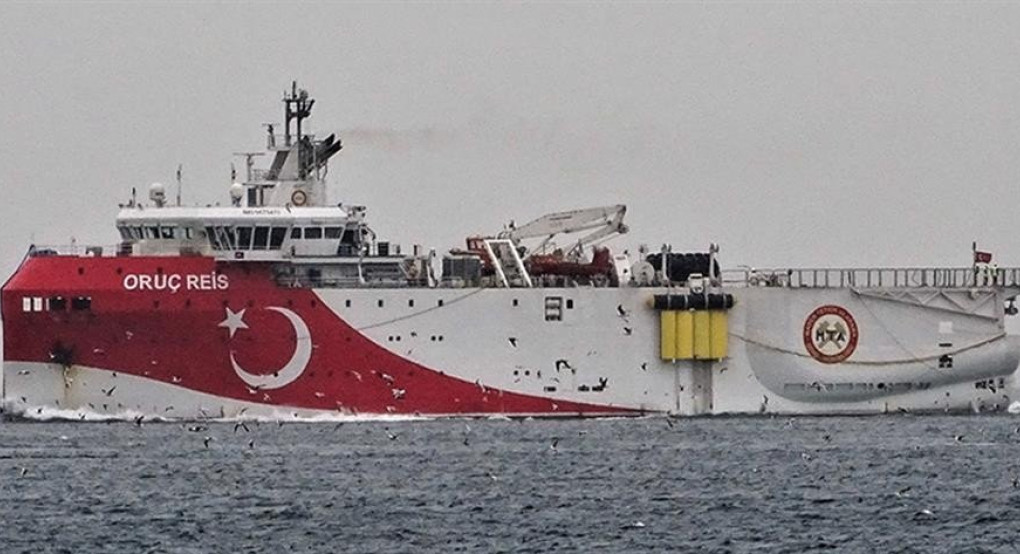 Στην κυπριακή υφαλοκρηπίδα το “Oruc Reis”