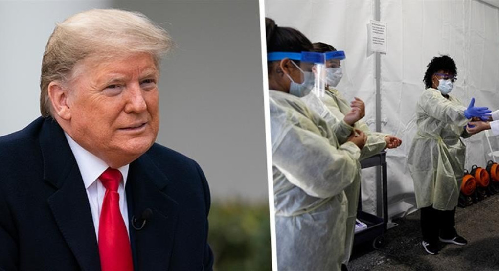 Τραμπ: θα είναι επιτυχία αν έχουμε μέχρι 200000 νεκρούς από τον κορωνοϊό!