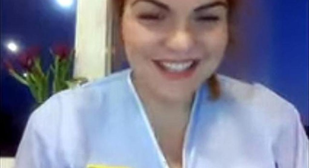 Νεαρή από τον Κοπανό είναι στη πρώτη γραμμή στο Λονδίνο για τον κορωνοϊό