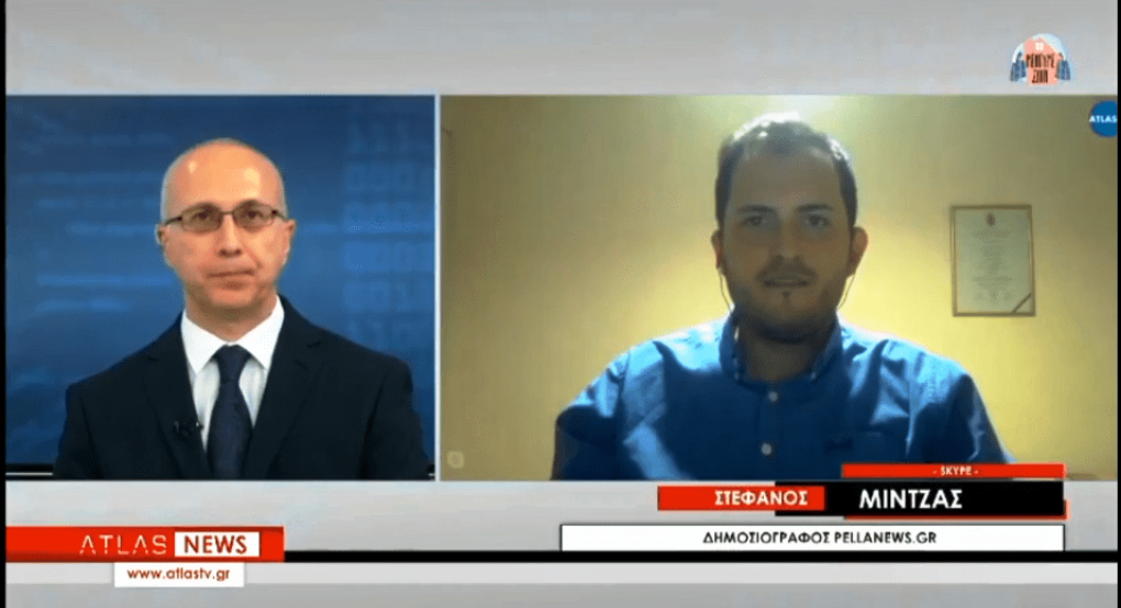 Κεντρικό Δελτίο ειδήσεων Άτλας:Η κατάσταση στη Φούστανη και η δράση του Δημάρχου Αλμωπίας 