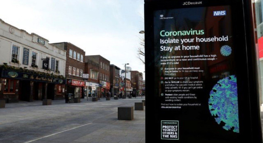 Ο κορωνοϊός «τιμωρεί» τη Βρετανία – Θλιβερό ρεκόρ 563 νέων θανάτων