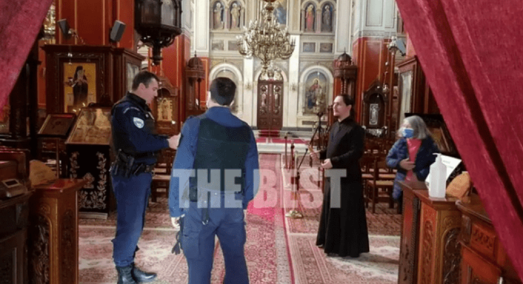 Πάτρα: Επέμβαση της αστυνομίας σε εκκλησία – Αλαλούμ με την ατομική προσευχή
