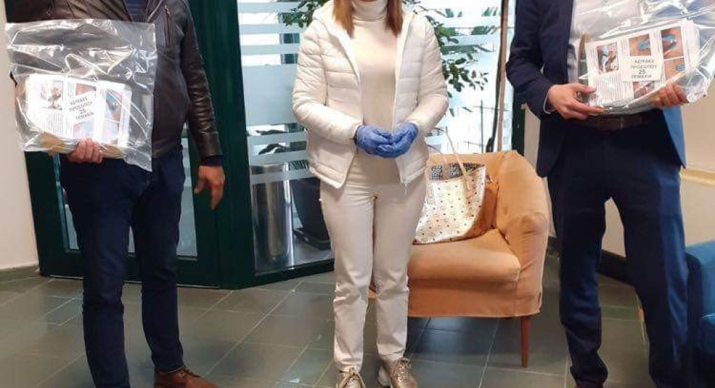 Πενήντα ειδικές μάσκες στο Δήμο Πέλλας 