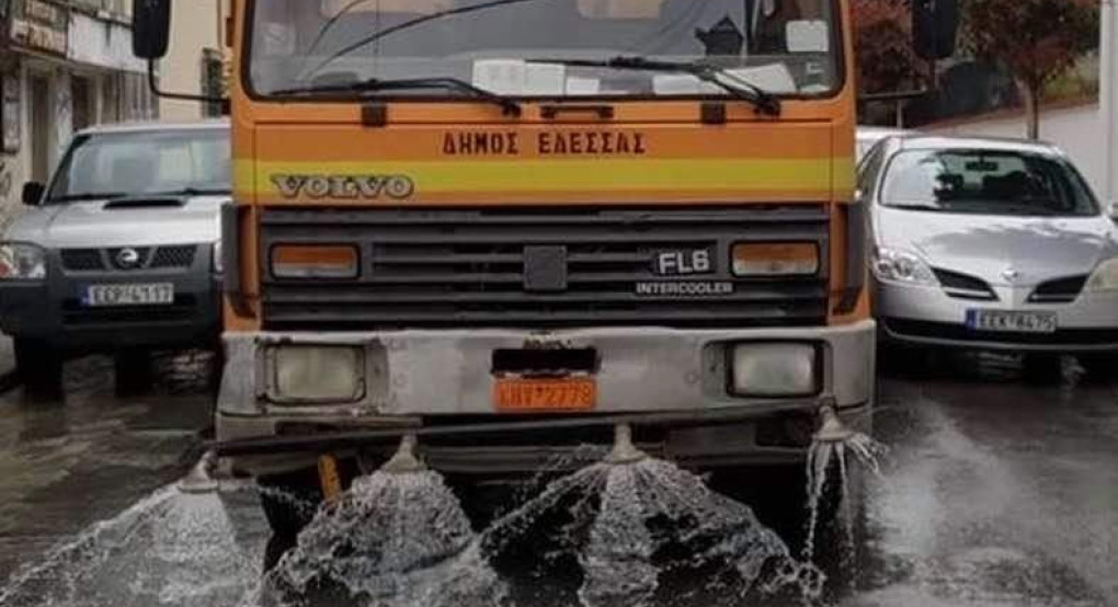 Δεν σταματούν οι απολυμάνσεις στην Έδεσσα 