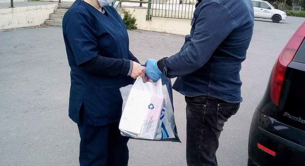 Προσφορά υλικών στο Δήμο Σκύδρας για την προστασία από τον κορωνοϊό