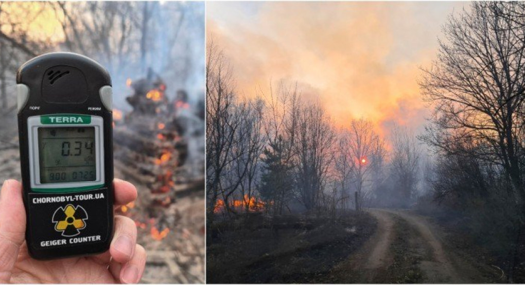 Ουκρανία:Η φωτιά πλησιάζει τον ανενεργό αντιδραστήρα του Τσερνόμπιλ -Προειδοποίηση για κίνδυνο διαρροής ραδιενέργειας 