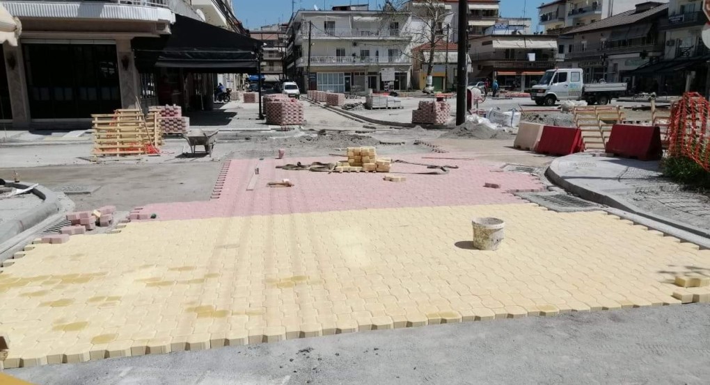 Παίρνει "Χρώμα" η πλατεία Σαφραμπολεως στη Σκύδρα