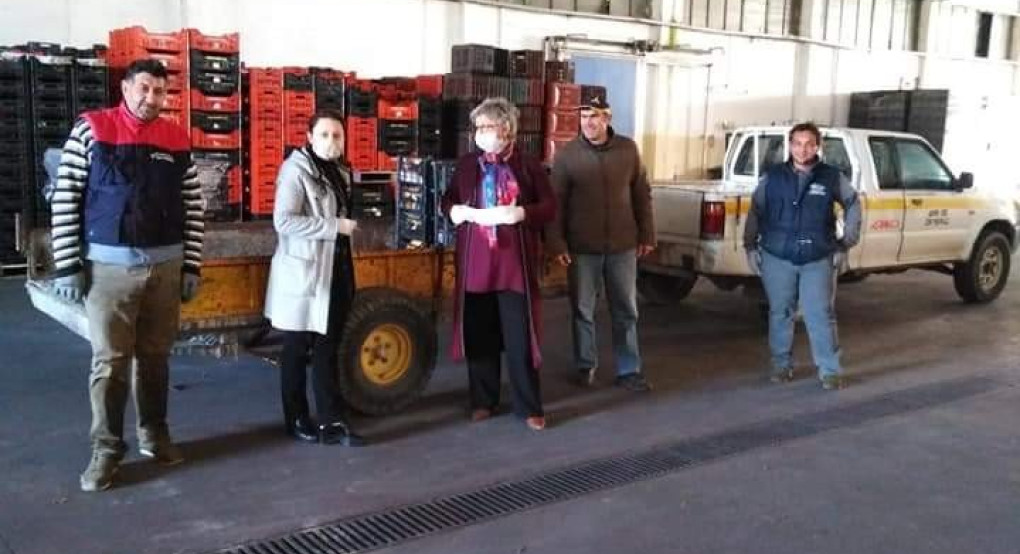 Διανομή επισιτιστικής βοήθειας στο Δήμο Σκύδρας.