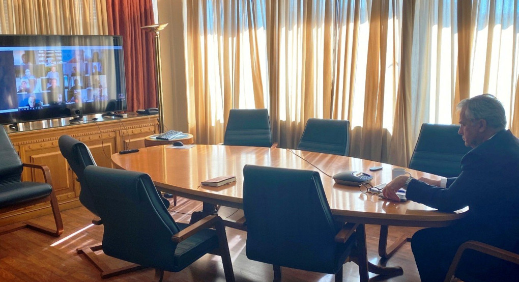 Εποικοδομητικός διάλογος, μέσω τηλεδιάσκεψης,  του ΥπΑΑΤ, Μ. Βορίδη  με εκπροσώπους αγροτών, κτηνοτρόφων, αλιέων,  μελισσοκόμων και ανθοκόμων  