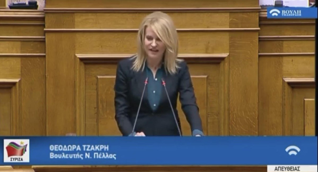Θεοδώρα Τζάκρη: "Εκλέχθηκαν με fake news, κυβερνούν με fake έργα"