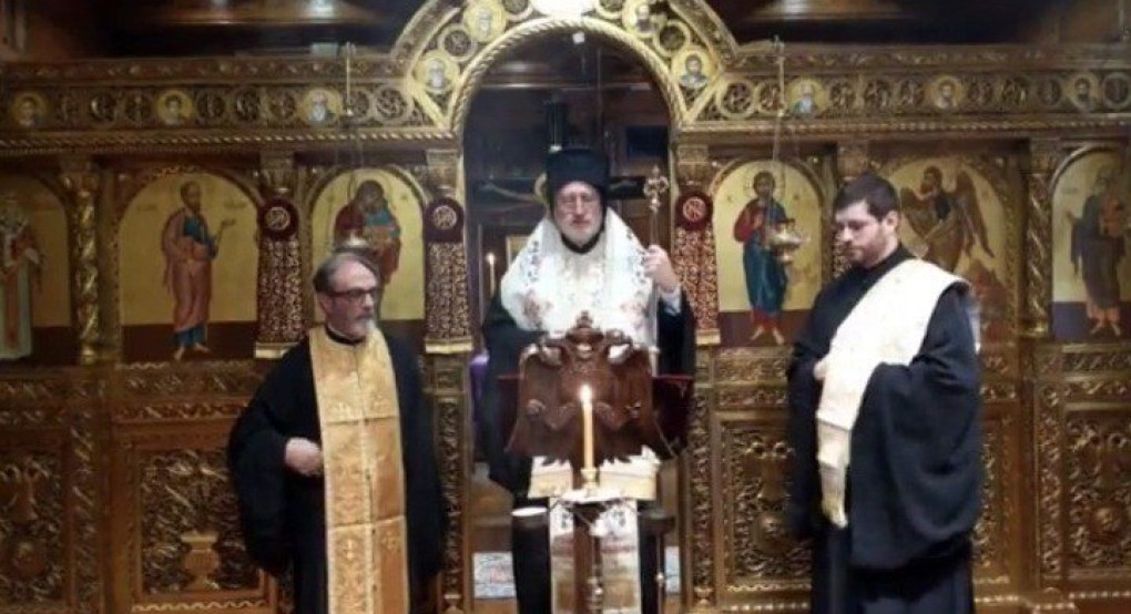 Ο Αρχιεπίσκοπος Αμερικής Ελπιδοφόρος προσεύχεται για τους ασθενείς και τα θύματα του κορονοϊού