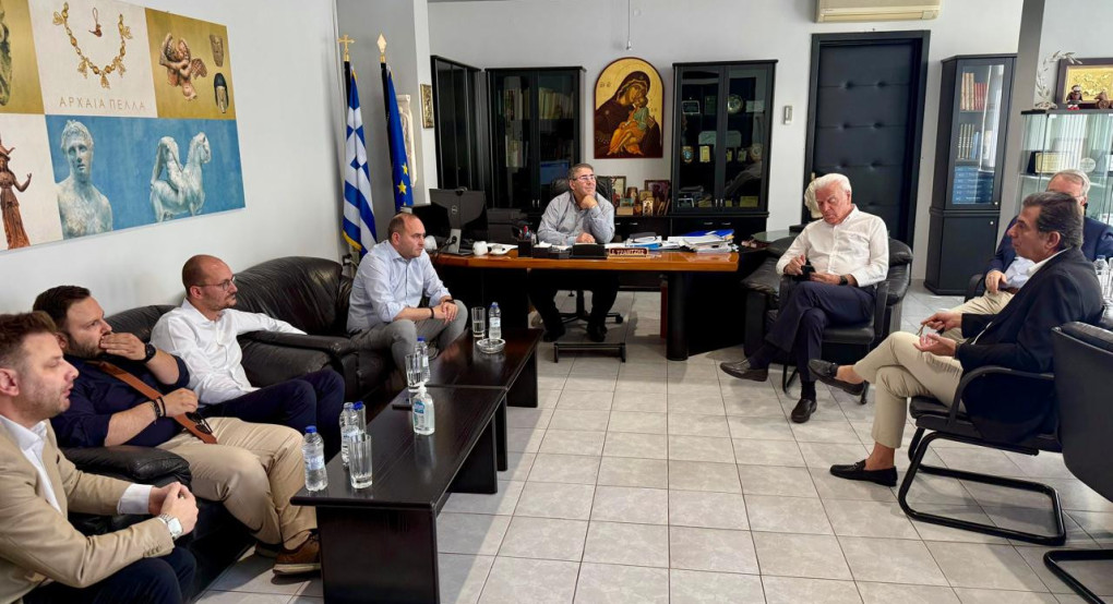Επίσκεψη Κυβερνητικού Κλιμακίου στην Πέλλα υπό την Υπουργό Κοινωνικής Συνοχής και Οικογένειας