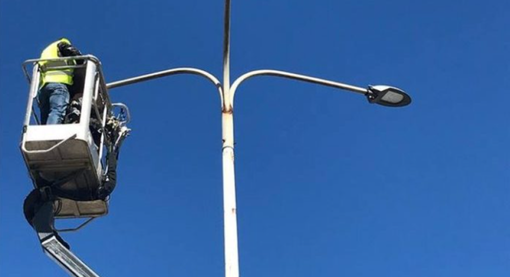 Εργασίες συντήρησης ηλεκτροφωτισμού στην Εθνική Οδό Θεσσαλονίκης - Έδεσσας