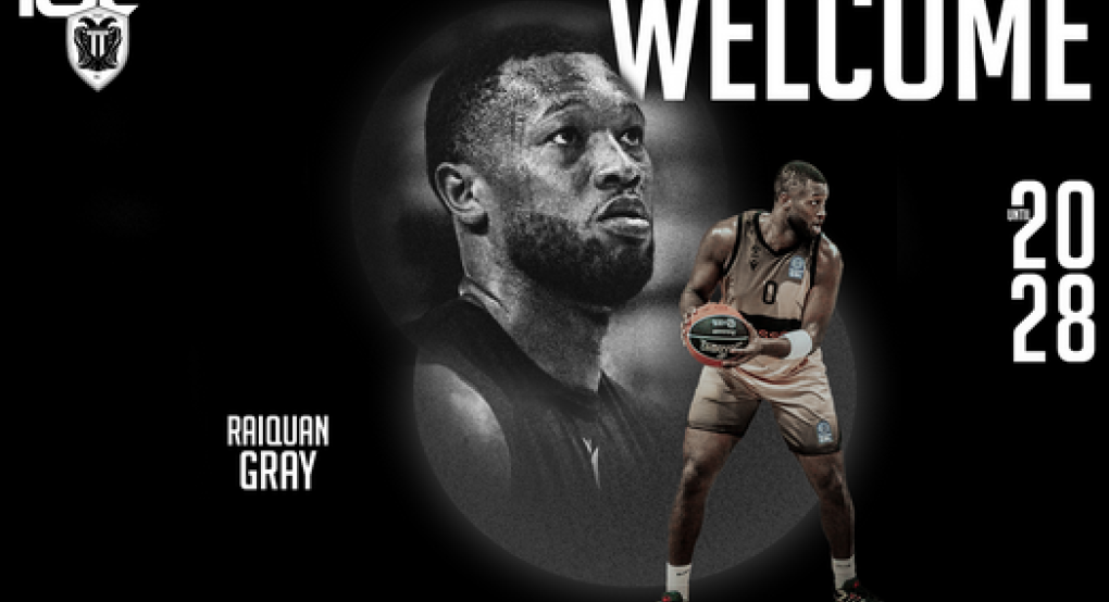 O RaiQuan Gray στον ΠΑΟΚ μέχρι το 2028