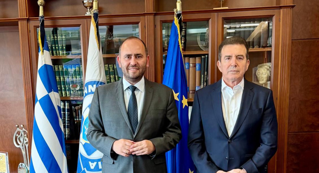 Συνάντηση Λάκη Βασιλειάδη με τον Υπουργό Προστασίας του Πολίτη: «Θετικός ο υπουργός για την υλοποίηση Γραφείου ενδοοικογενειακής βίας στα Γιαννιτσά»