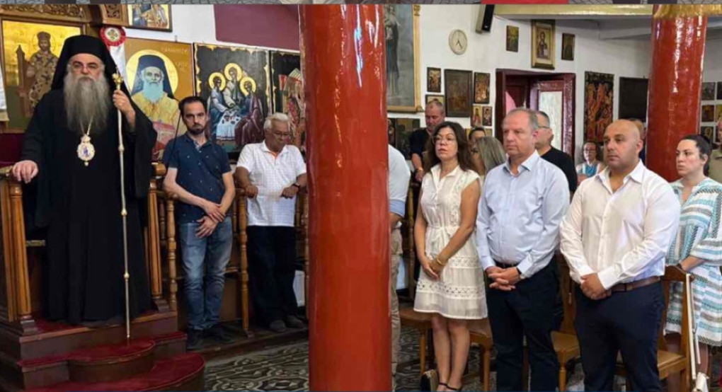 Πανηγυρικός Εσπερινός στον Ιερό Ναό Αγίων Αποστόλων Πέλλας – Παρουσία του Επισκόπου Αλμωπίας Στεφάνου και του Διονύση Σταμενίτη
