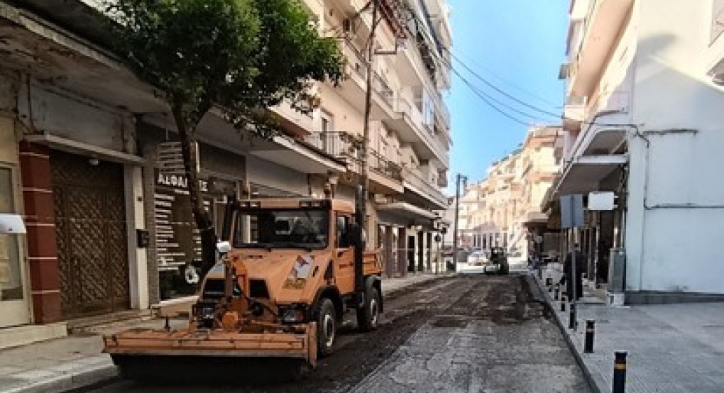 Έναρξη του έργου «Επισκευή Ασφαλτοστρώσεων Δήμου Έδεσσας Ά φάση»