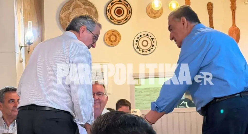Δείπνο Σαμαρά με τρεις βουλευτές της ΝΔ: Αθανασίου, Λεονταρίδης, Καρασμάνης τα είπαν με τον πρώην πρωθυπουργό