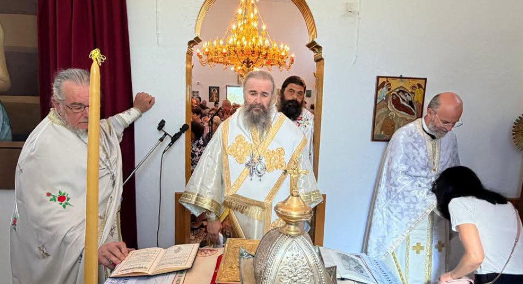 Με λαμπρότητα τα εγκαίνια του Ιερού Ναού Αγίου Δημητρίου στον Άνω Γραμματικό
