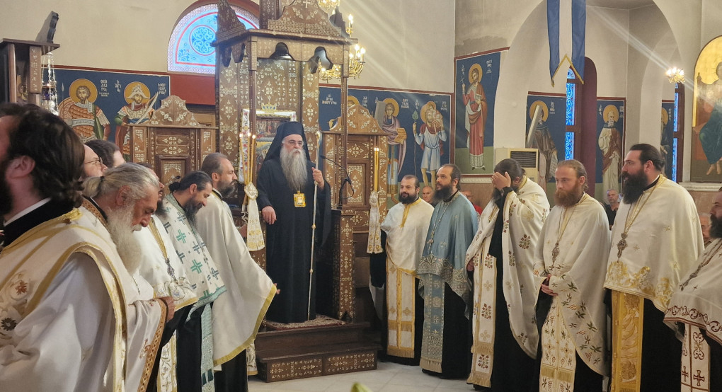 Με λαμπρότητα ο πανηγυρικός Εσπερινός στην καλοκαιρινή πανήγυρη του Αγίου Στεφάνου Σκύδρας