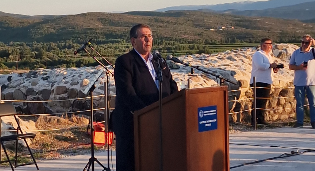 Ιορδάνης Τζαμτζής: «Το Κάστρο της Χρυσής αποκτά ξανά ζωή και επιστρέφει στον πολιτιστικό χάρτη της Μακεδονίας»