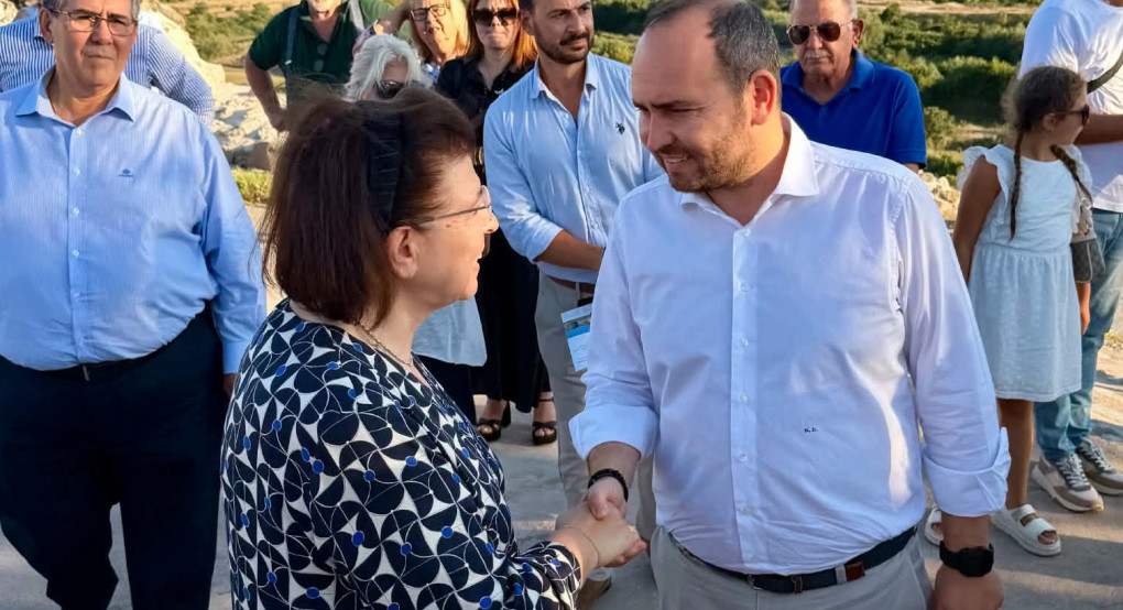 Λάκης Βασιλειάδης: Παρών στα εγκαίνια του Κάστρου της Χρυσής, σταθερά δίπλα στην τοπική κοινωνία της Αλμωπίας