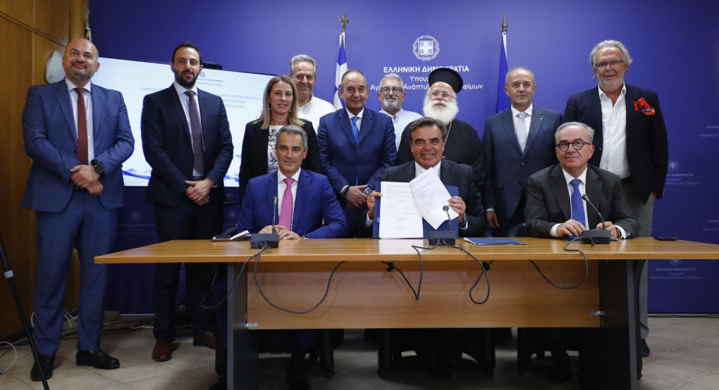 Υπεγράφη η σύμβαση ΣΔΙΤ για το μεγάλο αρδευτικό έργο Λασιθίου ύψους 87,9 εκατ. ευρώ