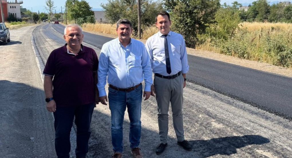 Ασφαλτοστρώνεται η Ανατολικής Ρωμυλίας – Ένα έργο ουσίας για τα Γιαννιτσά και τους γύρω οικισμούς