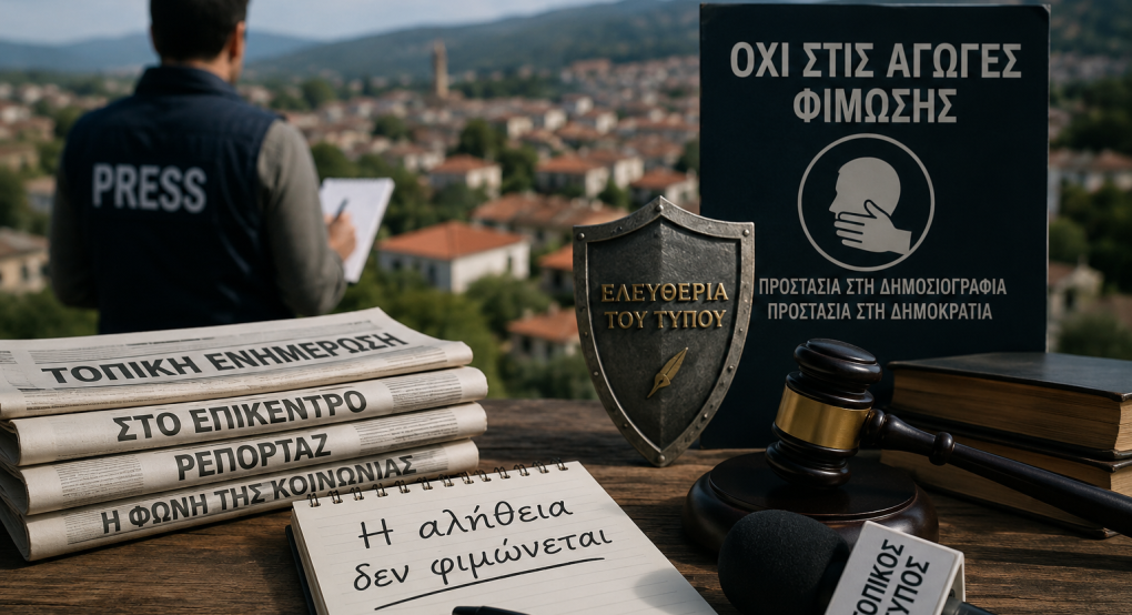 Η δημοκρατία χρειάζεται προστασία και στον τοπικό Τύπο