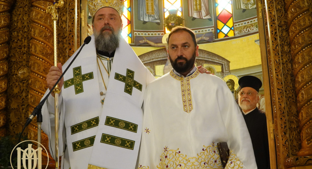 Η εις Πρεσβύτερο Χειροτονία του π. Λάμπρου Κρομμύδα στον Προσκυνηματικό Ιερό Ναό Αγίων Κυρίλλου και Μεθοδίου