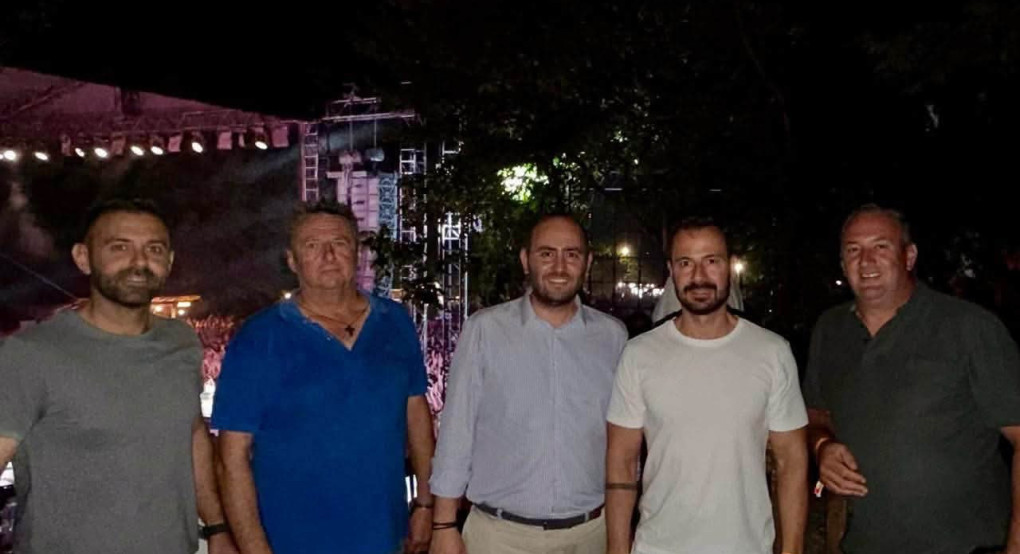 Στο Φεστιβάλ Πόζαρ μαζί ο Λάκης Βασιλειάδης με τον Χρήστο Μπάτση και τον Γιάννη Κετικίδη