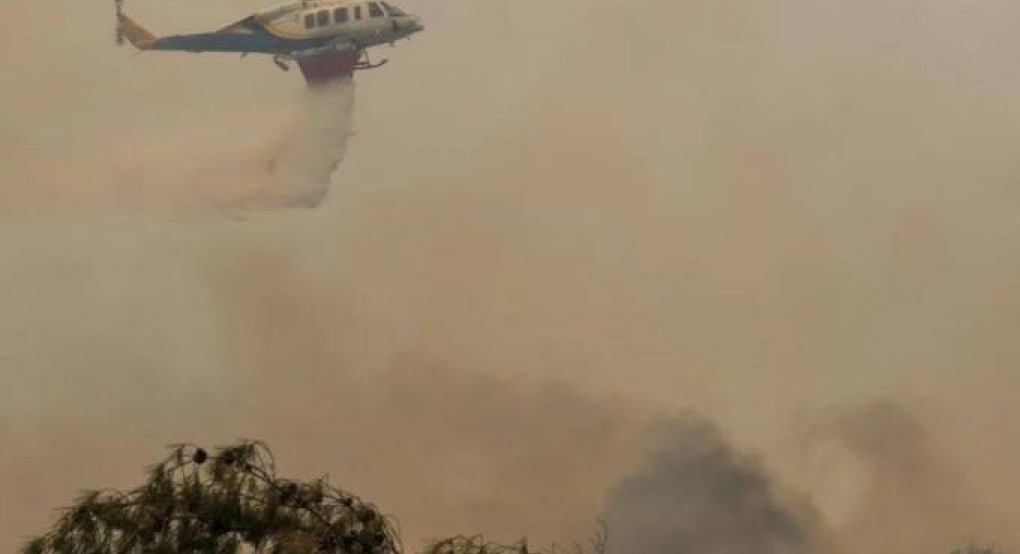 Συναγερμός για πυρκαγιά στο Δελβινάκι Ιωαννίνων - Σηκώθηκαν τρία ελικόπτερα