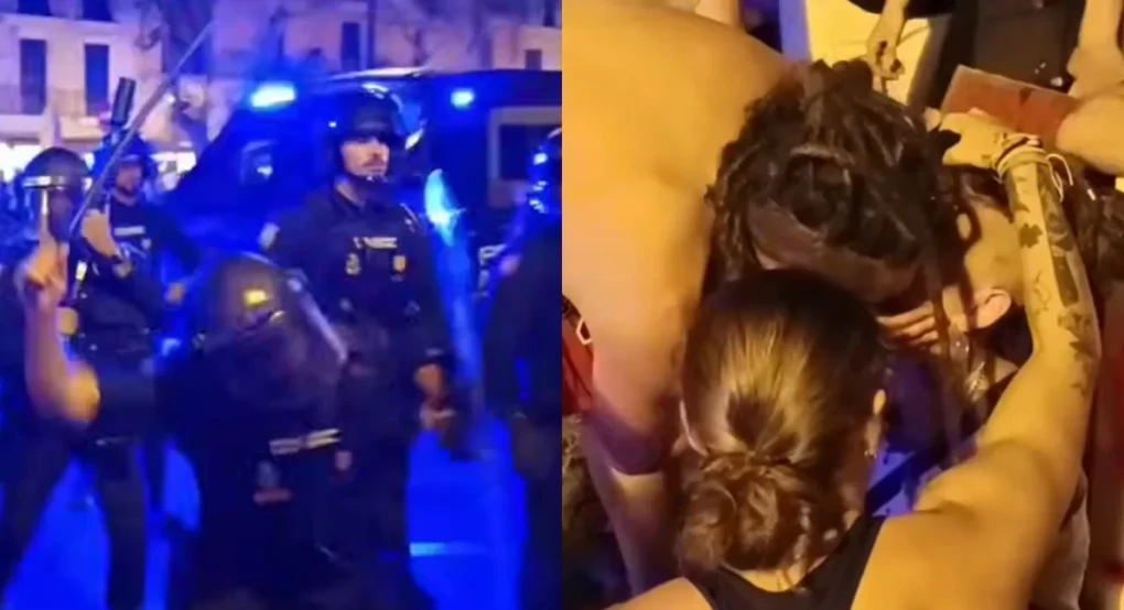 Χάος στη Μαγιόρκα: Συγκρούσεις αστυνομίας με διαδηλωτές κατά του υπερτουρισμού -Πλαστικές σφαίρες, τραυματίες και συνθήματα