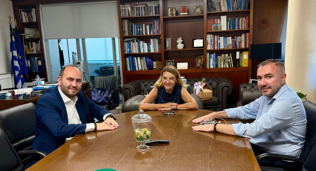 Συνάντηση Λάκη Βασιλειάδη με Διοίκηση ΔΥΠΑ για τις Εργατικές κατοικίες στο Αρχοντικό Γιαννιτσών
