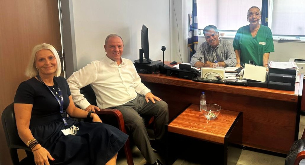 Συναντήσεις Διονύση Σταμενίτη με τις Διοικήσεις Νοσοκομείων Γιαννιτσών και Έδεσσας