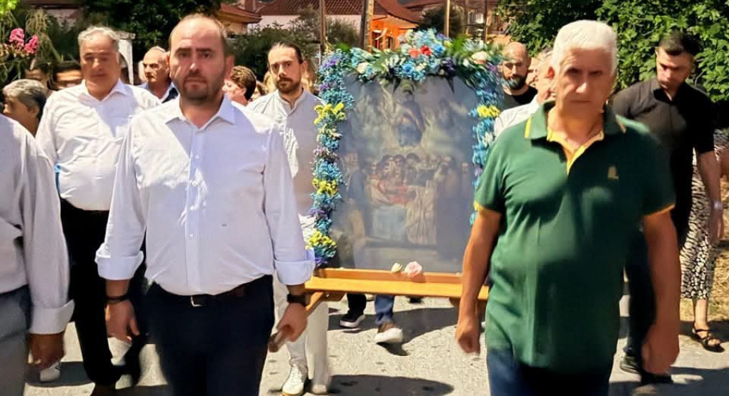 Λάκης Βασιλειάδης : Απόδοση τιμής στη Κοίμηση της Θεοτόκου