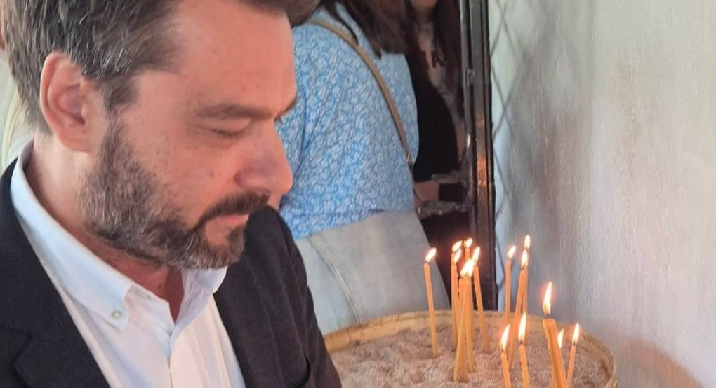 Στην Παναγία την Βλάχα ο Τάσος Μπαρτζώκας