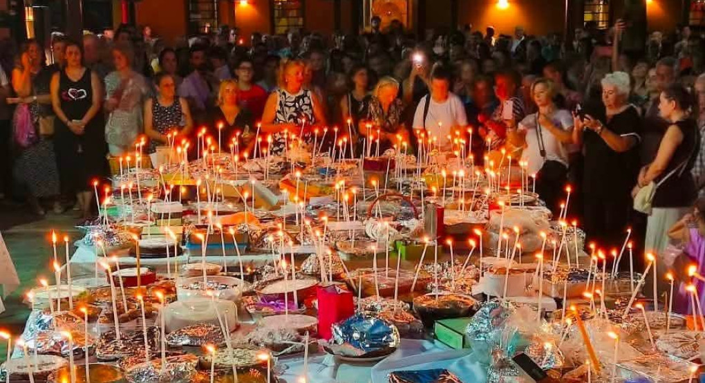 Αξιούπολη: Πλήθος πιστών στον εορτασμό του Αγίου Φανουρίου