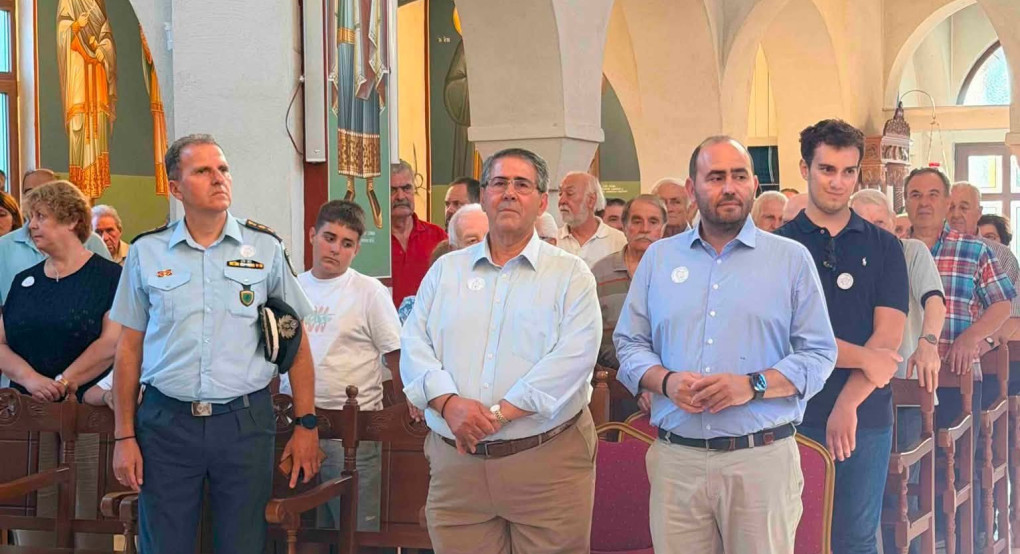 "Παρών" στον εορτασμό της Αγίας Βάσσας ο Ιορδάνης Τζαμτζής