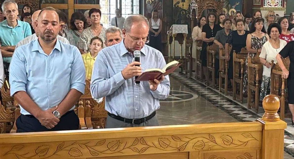 Στο Παλαιφυτό για τον εορτασμό του Αγίου Ιωάννη του Προδρόμου ο Διονύσης Σταμενίτης